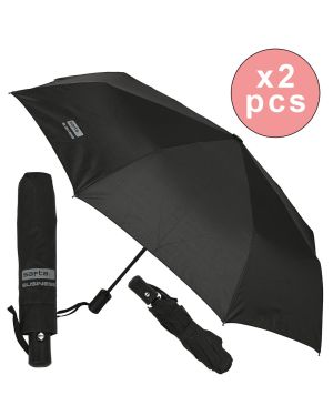 Lot de 2 Parapluies Pliables Safta Business