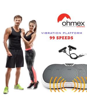 Ohmex Vibrationsplatte 99 Geschwindigkeiten