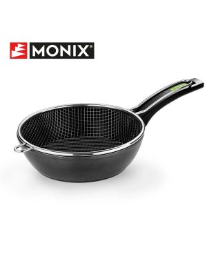 Poêle à frire Ø 24 ou 28 cm avec panier Monix