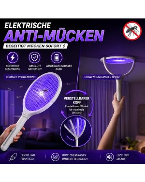 Elektrischer Anti-Moskito-Schläger