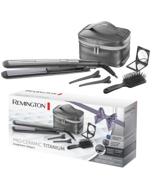 Geschenkpackung Haarglätter Titanium PRO-Ceramic Remington