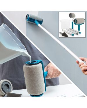Set de rouleaux de peinture anti-éclaboussures rechargeables