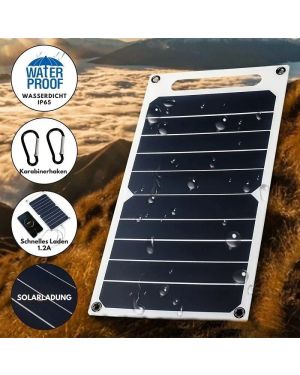 SolarCharge™ - 30W Solar-Panel-Ladegerät mit USB