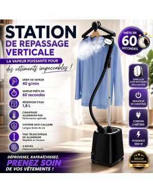 Station de repassage verticale