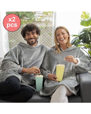 Lot de 2 Sweat-shirt Polaire Oversize