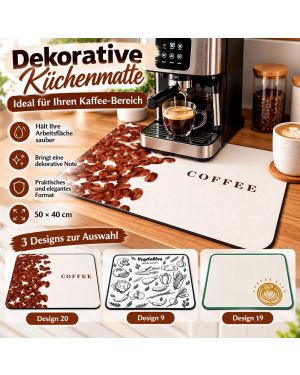Super saugfähige Geschirr-Abtropfmatte Desing
