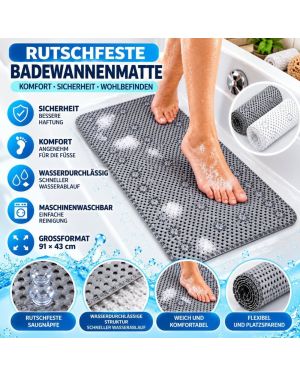 Rutschfeste Badewannenmatte
