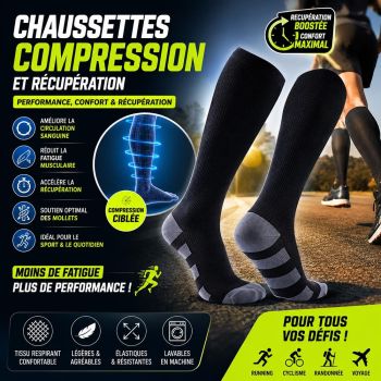 1 paire de chaussettes de...