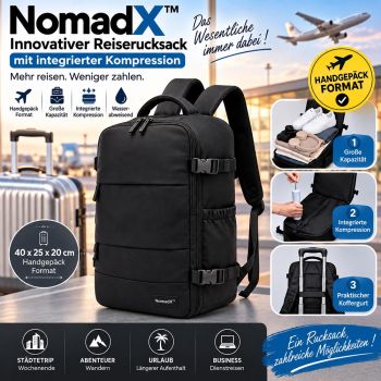 NomadX™ Innovative Reisetasche...