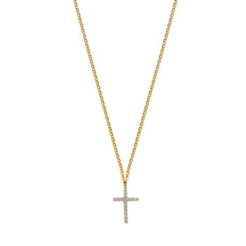 Collier avec pendentif croix...