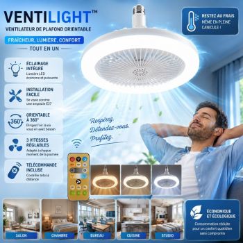 Ventilight™ – Ventilateur de...