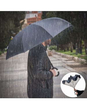 Regenschirm mit umgekehrtem Verschluss