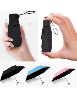 Mini parapluie de poche pliant de 17.5 cm