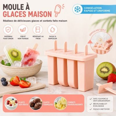 Moule à Glaces Maison – 4 Esquimaux