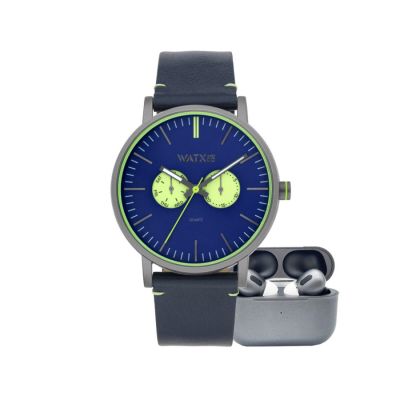 Montre Watx and Co Psychotropical & Ecouteur Bluetooth