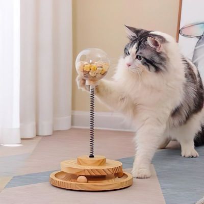Boule interactive pour chat Distributeur de friandises