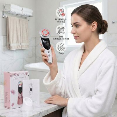 7-in-1-Gesichtsbehandlungsgerät - EMS und LEDs