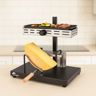 Appareil à Raclette Traditionnelle avec Grille Viande