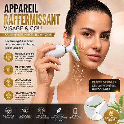 Appareil raffermissant pour le visage et Cou