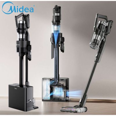 Midea Akku-Staubsauger mit automatischer Entleerungsstation