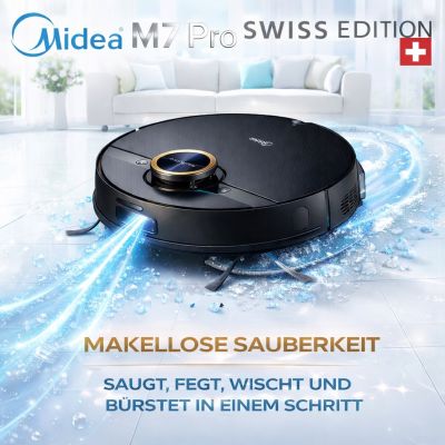 Roboterstaubsauger MIDEA M7 Pro Swiss Edition