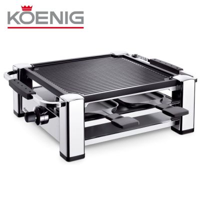 Raclette-Grill 4 Personen Koenig 2 in 1