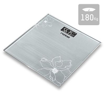 Waage Personenwaage Flower Rotel