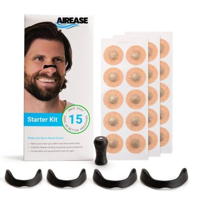 AirEase™ - Magnetische Nasenstreifen - Sport & Schlaf