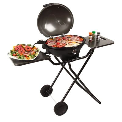 Elektrogrill mit Wagen