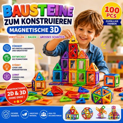 3D-Magnetbausteine