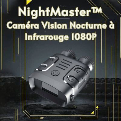 NightMaster™ - Caméra Vision Nocturne à Infrarouge 1080P