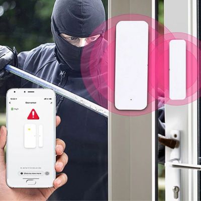 SafeSense™ - WiFi Connected Tür-/Fenstersensor mit Sofortwarnung