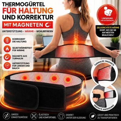 Korrigierender Wärmegürtel mit Magneten