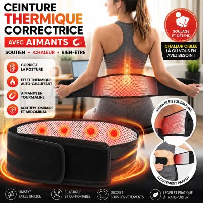 Ceinture Thermique Correctrice avec Aimants