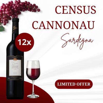 12 Flaschen Census Cannonau Sardegna