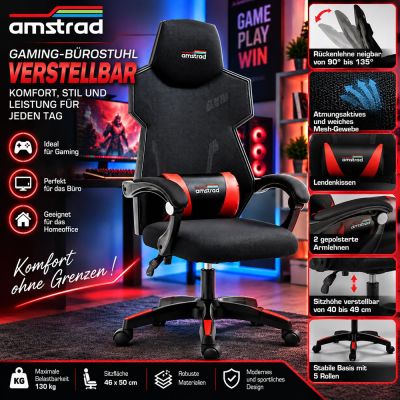 Verstellbarer Gaming-Bürostuhl