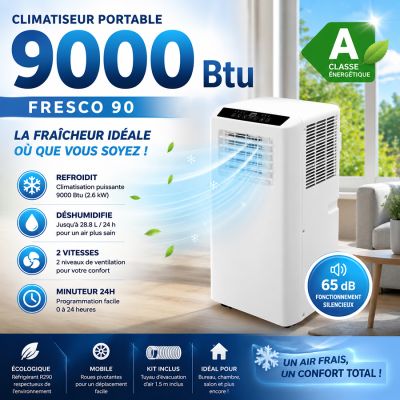 Climatiseur 9000 Btu