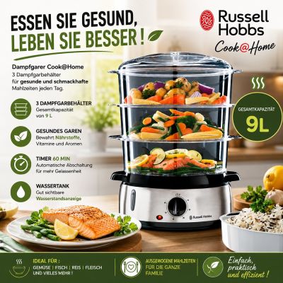 Dampfgarer Cook@Home Russell Hobbs