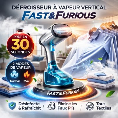 Vertikaler Dampfbügler Fast&Furious