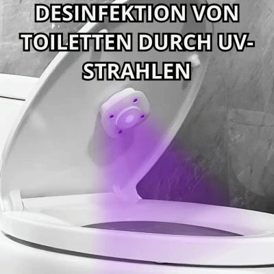 Multifunktionale UV-Lampe zur Desinfektion von Toiletten