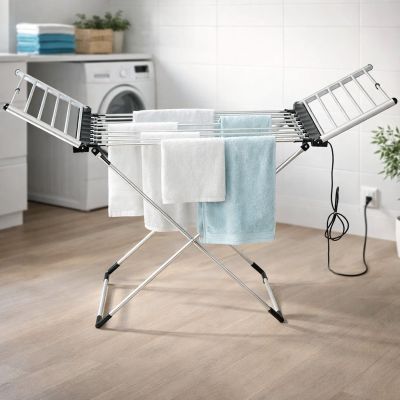 Faltbarer elektrischer Wäschetrockner