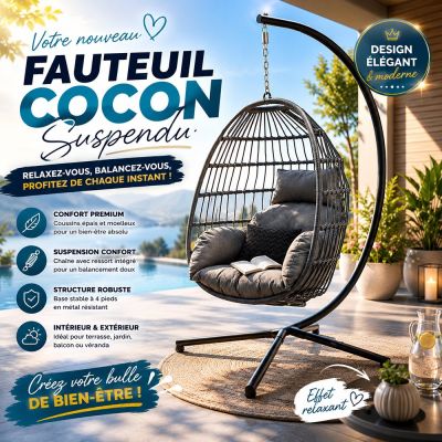 Fauteuil Cocon Suspendu