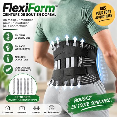 FlexiForm Ceinture de Soutien dorsal