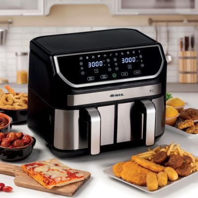 Friteuse Air Fryer Ariete Double Tiroirs 9L