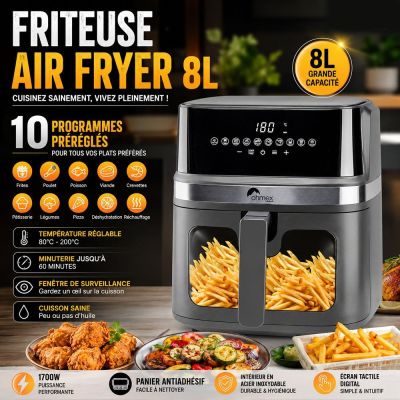 Friteuse Air Fryer 8L