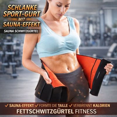 Schlankheits-Sportmieder mit Sauna-Effekt
