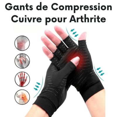 Gants de Compression pour Arthrite