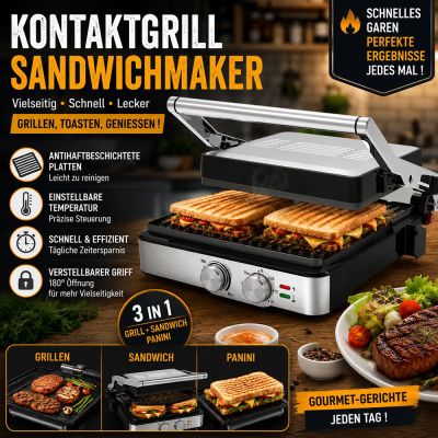 Kontaktgrill Sandwichmaker