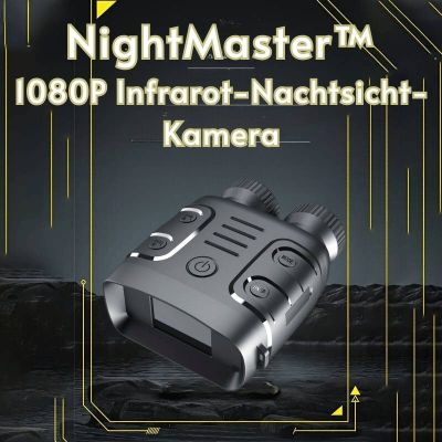 NightMaster™ - Infrarot-Nachtsichtkamera 1080P