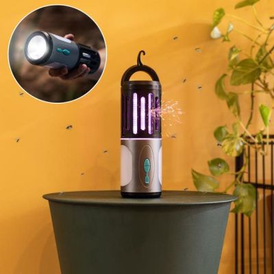3-in-1-Mückenschutzlampe mit Seitenlicht und Taschenlampe